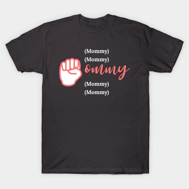 Mom - The Universal Sign for Love & Caring - Cute Sign Language T-Shirt by The uncommon